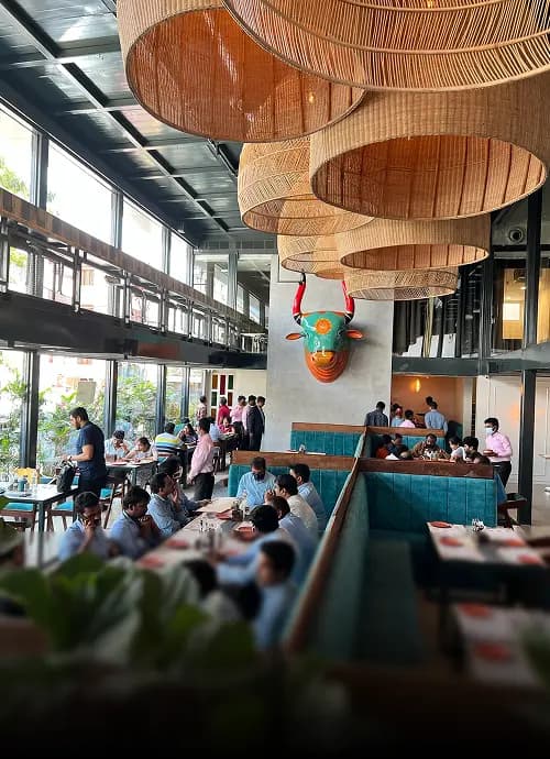 Vijayawada United Telugu Kitchen interior