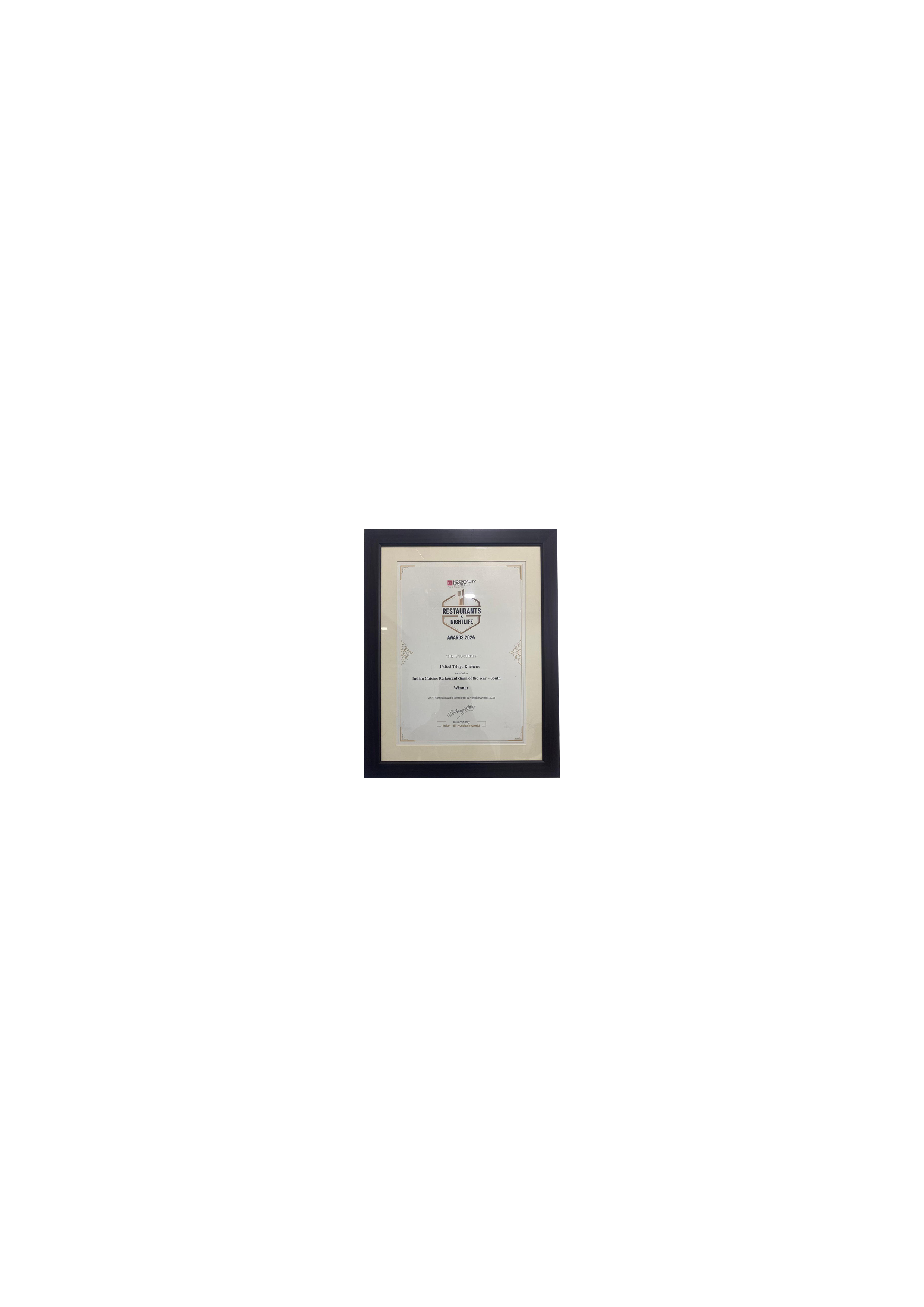 ET Nightlife & Restaurant Award